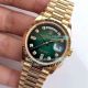 Copy Rolex Day-Date Yellow Gold Replica Watch 36MM Green Dial (8)_th.jpg